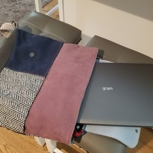 Toty Suede & Leather bohemian backpack made in Italy. 14-1/2"W x 14-1/2"L